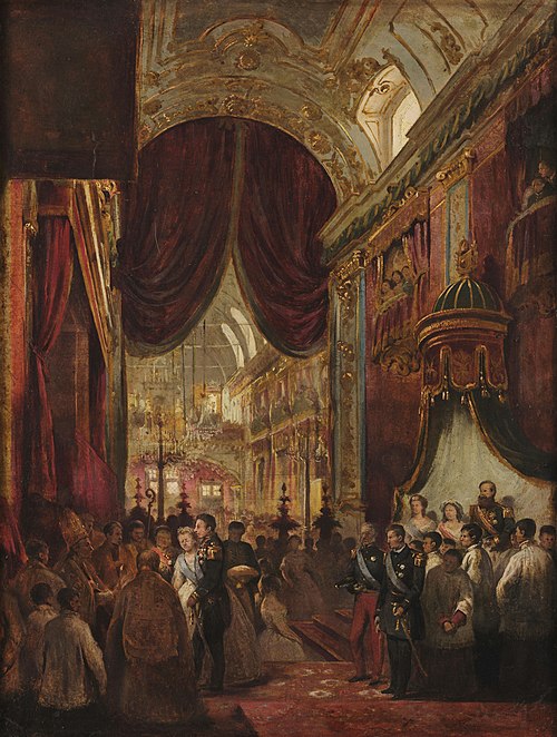 Mariage de la Princesse Isabel et Gaston d’Orléans, 1864, Victor Meirelles