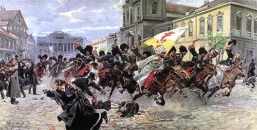 Warsaw 1830, , Wojciech Kossak