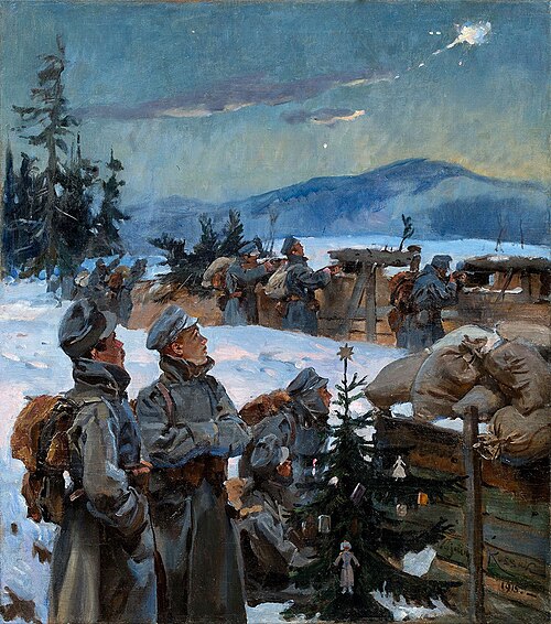 Gwiazdka żołnierska, 1915, Wojciech Kossak