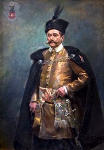 Portret Stanisława Jędrzejowicza., 1909, Wojciech Kossak