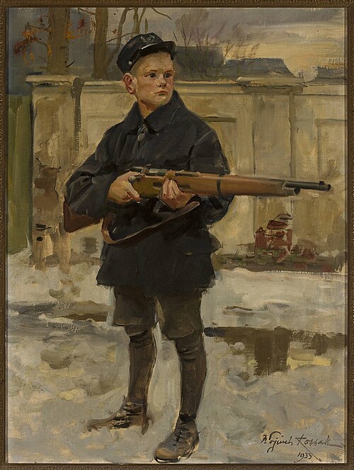 Lvov Eaglet, 1933, Wojciech Kossak