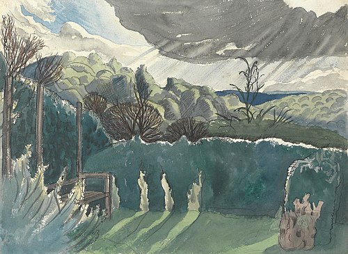 Paysage, , Paul Nash