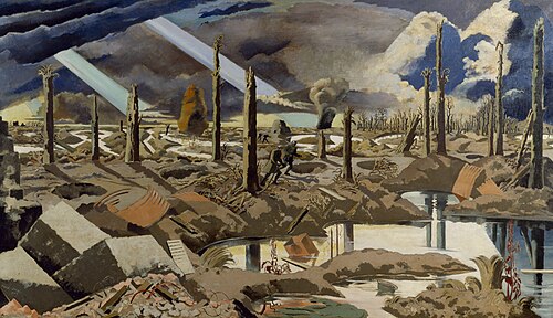 The Menin Road, 1919, Paul Nash