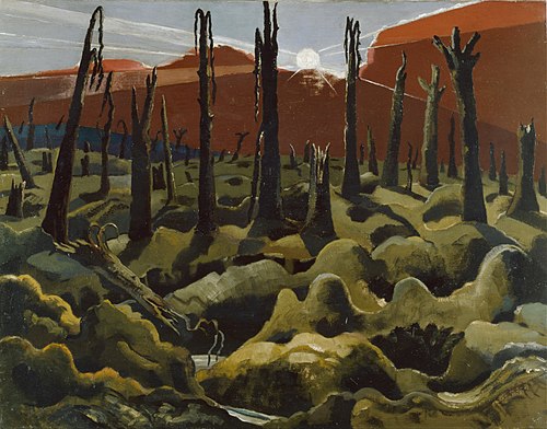 We are Making a New World, 1918, Paul Nash