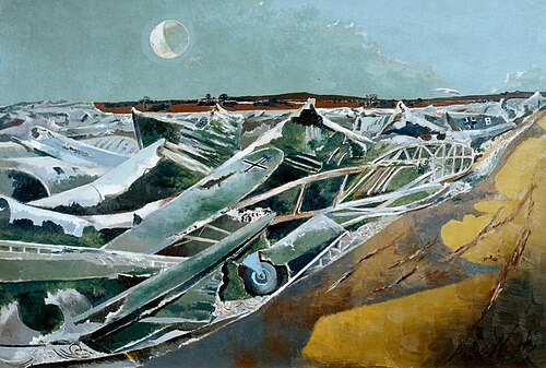 Totes Meer (Dead Sea), 1940, Paul Nash