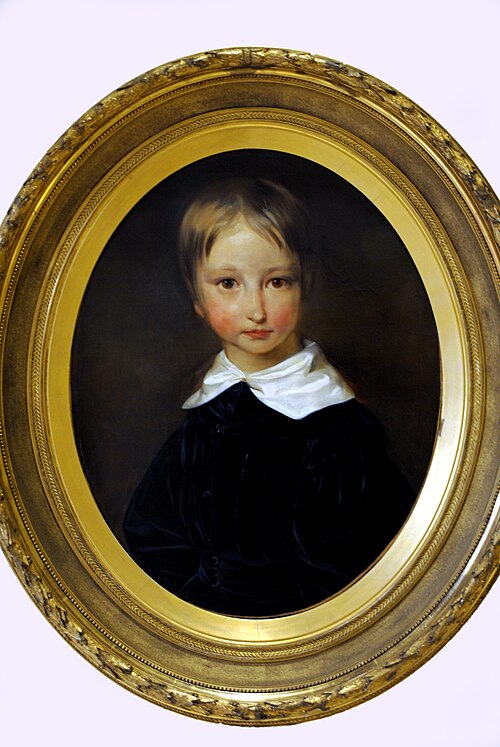 Portrait du duc de Brabant enfant, 1840, Gustave Wappers
