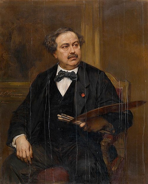 Self Portrait, 1871, Gustave Wappers
