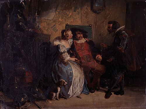 Le Collier (étude), , Gustave Wappers