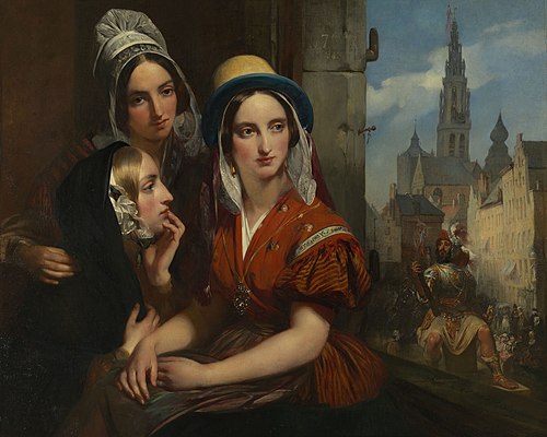 Souvenir d'Anvers, 1843, Gustave Wappers
