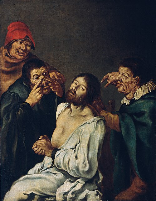 The mocking of Christ, 1630, Karel Škréta