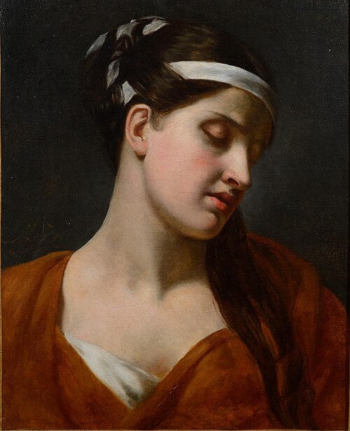 Rachel dans le rôle de Camille, 1840, Achille Devéria