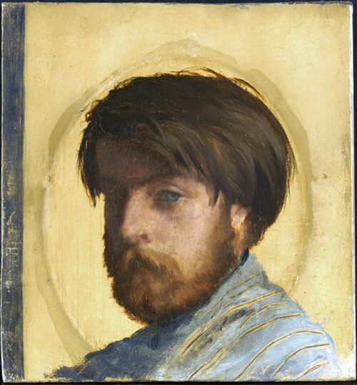Portrait du peintre Auguste Toulmouche, , Jean-Louis Hamon