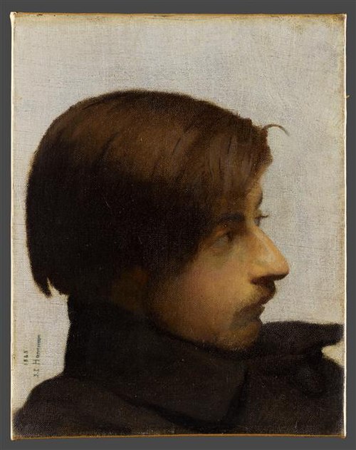 Auto-portrait, , Jean-Louis Hamon