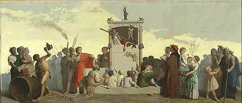 Comédie humaine, 1852, Jean-Louis Hamon