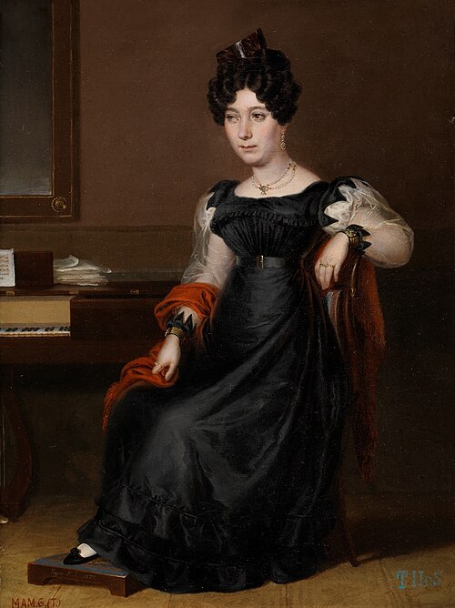 María de la Cruz Benítez, 1827, Rafael Tejeo