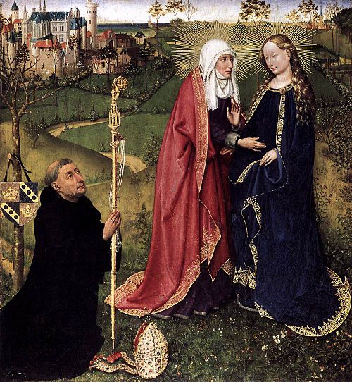The Visitation, 1430, Jacques Daret