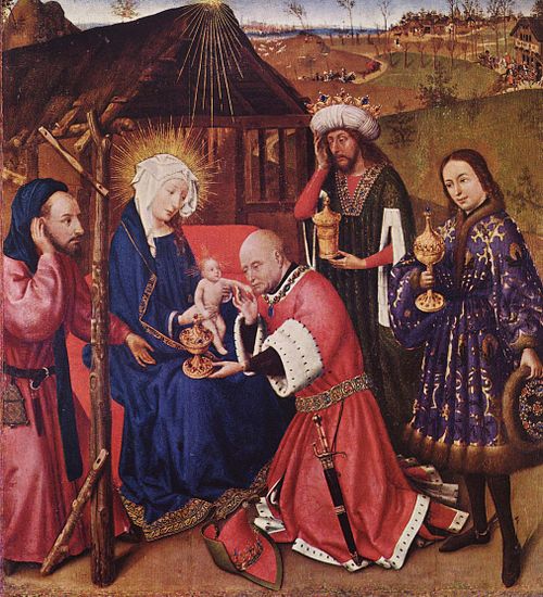 The Adoration of the Kings, 1430, Jacques Daret