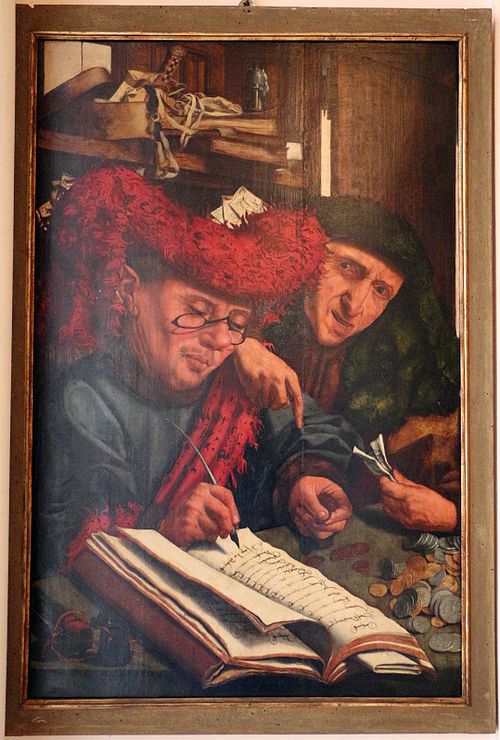 The Tax Collectors, 1538, Marinus van Reymerswale