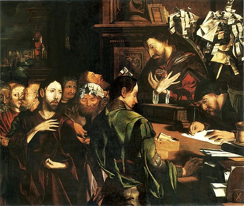 The Calling of Saint Matthew, , Marinus van Reymerswale