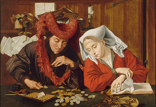 Un échevin et sa femme, 1538, Marinus van Reymerswale