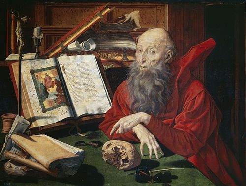 Saint Jérôme, 1541, Marinus van Reymerswale