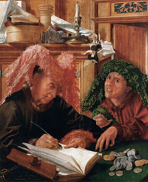Le Collecteur d'impôts, 1600, Marinus van Reymerswale