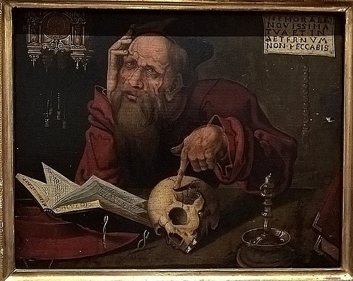 Saint Jerome, 1521, Marinus van Reymerswale
