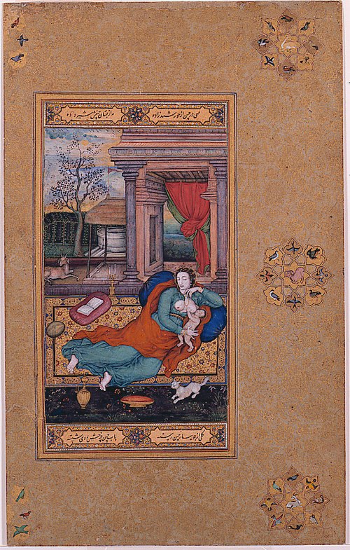 The Virgin and Child, 1590, Basawan