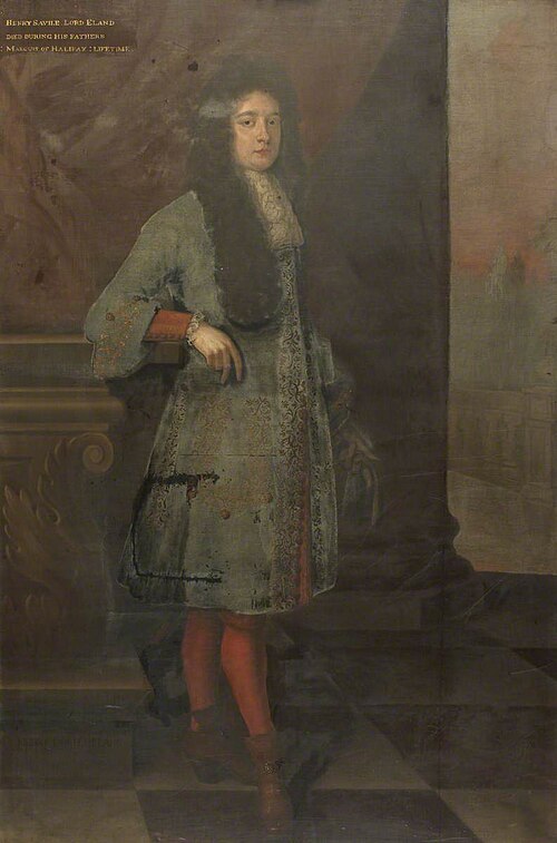 Henry Savile (1660–1688), Lord Eland, 1700, Charles Jervas