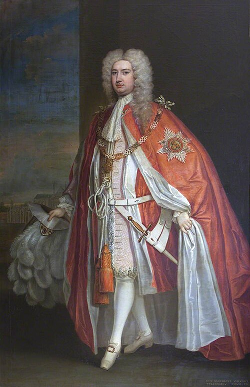 Sir John Brownlow, 1st Viscount Tyrconnel (1690-1754), 1734, Charles Jervas