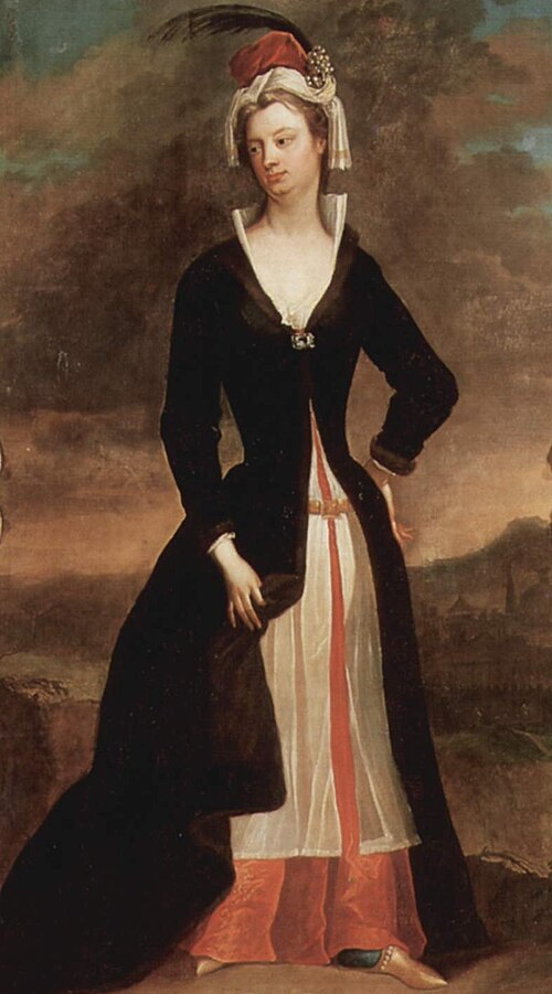 Portrait of Lady Mary Wortley Montagu (1689-1762), 1719, Charles Jervas