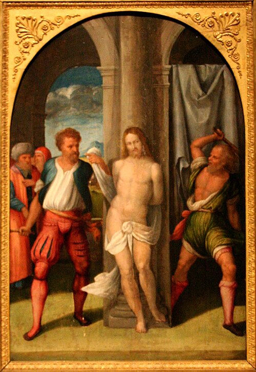 La Flagellation du Christ, 1527, Benvenuto Tisi