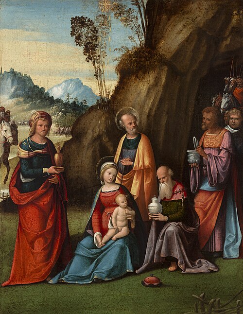 The Adoration of the Magi, 1510, Benvenuto Tisi
