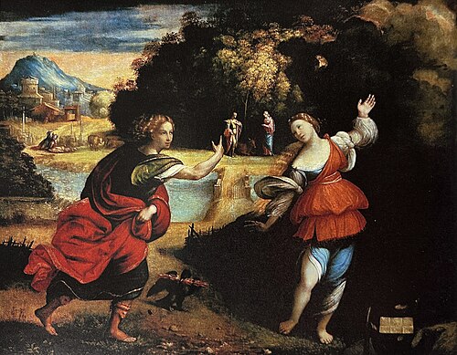 Jupiter and Io, 1520, Benvenuto Tisi