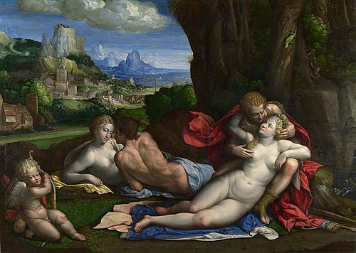 An Allegory of Love, 1533, Benvenuto Tisi