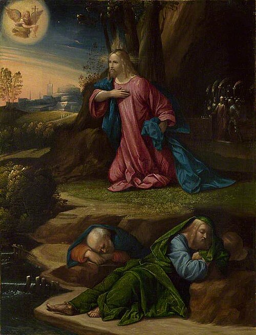 The Agony in the Garden, 1529, Benvenuto Tisi