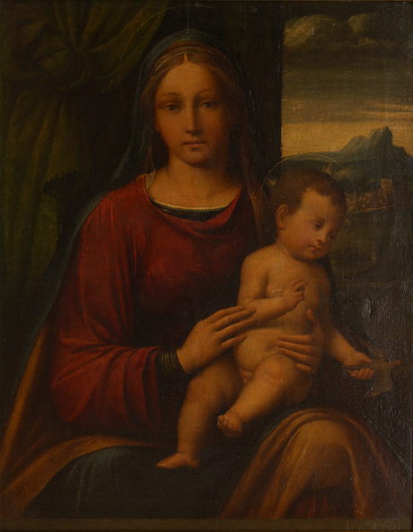 Vierge à l'Enfant, , Benvenuto Tisi
