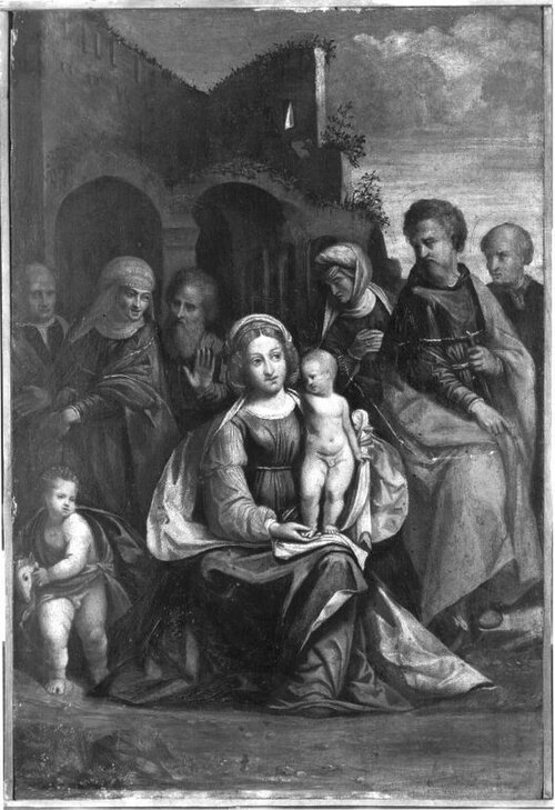 Hl. Sippe, 1520, Benvenuto Tisi