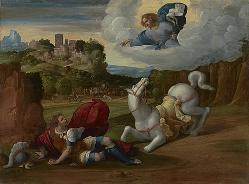 The Conversion of Saint Paul, 1525, Benvenuto Tisi