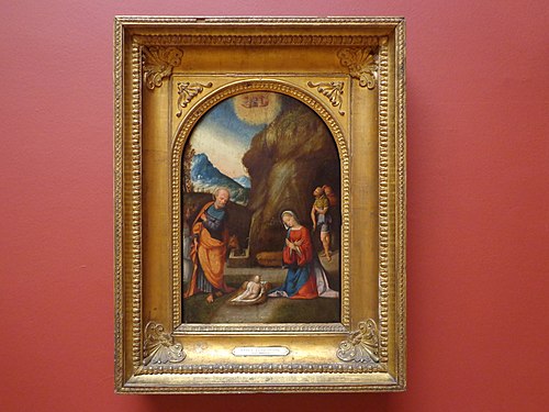 Annunciation to the Shepherds, 1515, Benvenuto Tisi