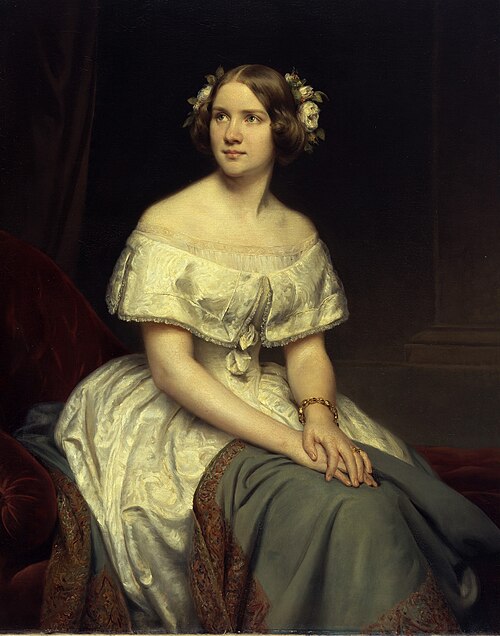 Bildnis der Sängerin Jenny Lind, 1846, Eduard Magnus