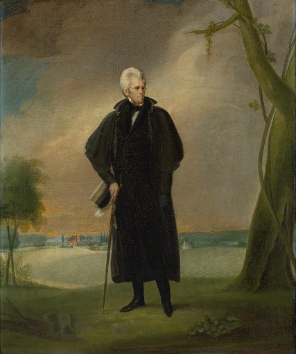 Andrew Jackson, 15 Mar 1767 - 8 Jun 1845, 1830, Ralph Eleaser Whiteside Earl