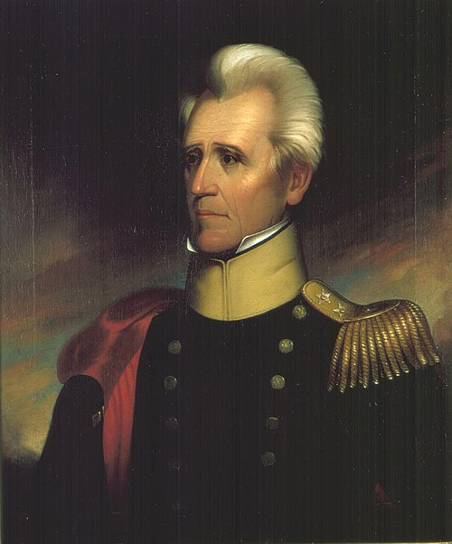 Porträt des Andrew Jackson, 1837, Ralph Eleaser Whiteside Earl