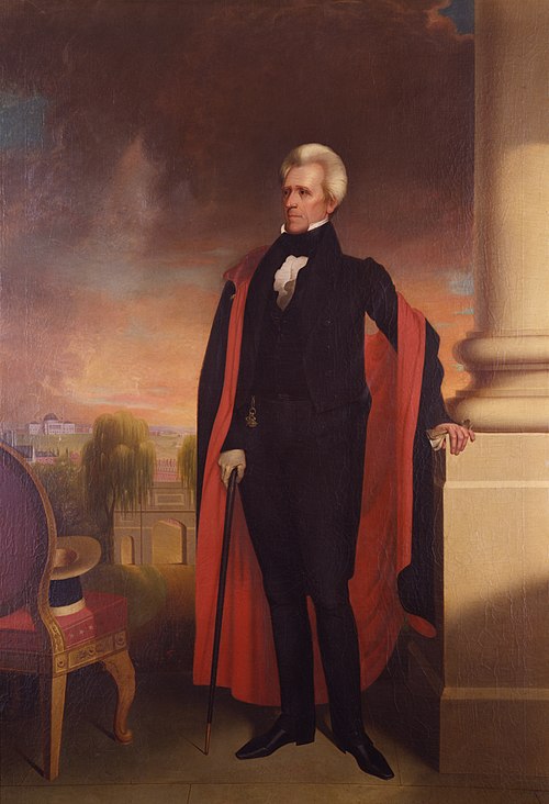 Andrew Jackson, 1836, Ralph Eleaser Whiteside Earl