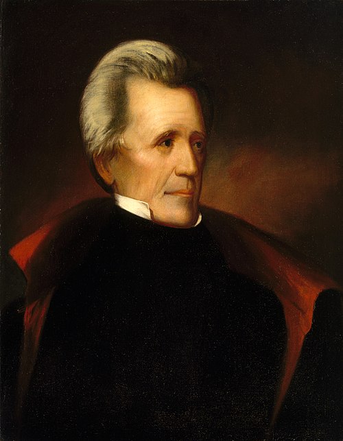 Portrait of Andrew Jackson, , Ralph Eleaser Whiteside Earl