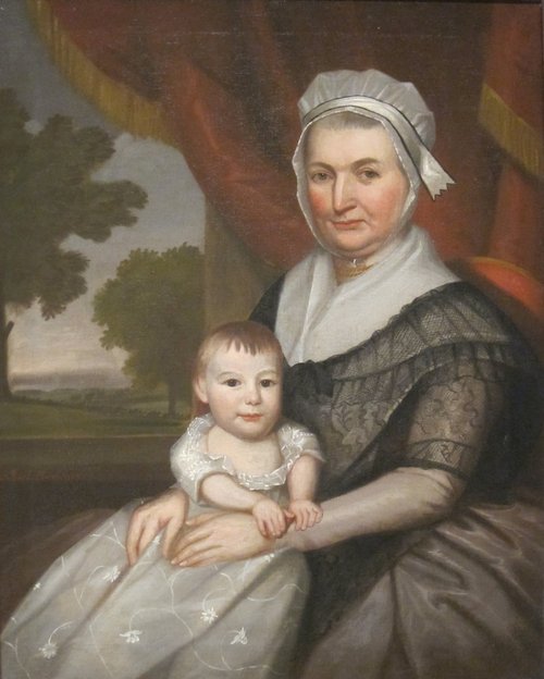 Mrs. John Nicholas and Daughter, 1795, Ralph Eleaser Whiteside Earl