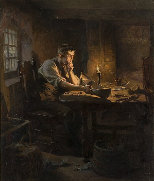 The Invention of the Lifeboat, 1896, Ralph Hedley