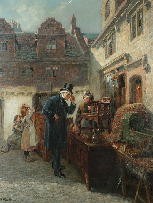 Real antique., 1902, Ralph Hedley