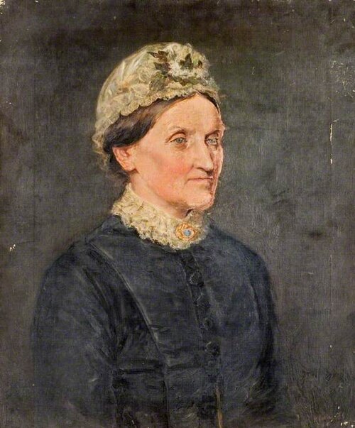 Portrait of an Old Woman, 1881, Ralph Hedley