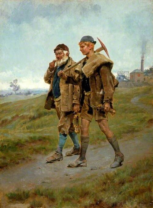 Going Home, 1888, Ralph Hedley